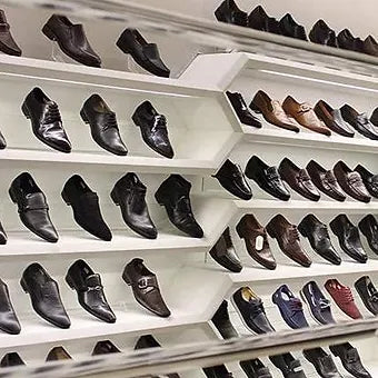 acrylic display shoe stand