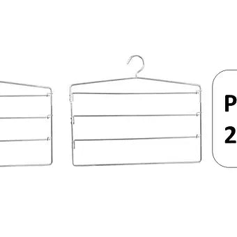 Porpoise Multi Tier Cloth & Bangle Steel Hanger Multipurpose Hanger Organizer Ho