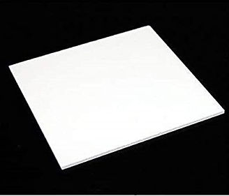 Porpoise Acrylic Sheet 3mm 12"x12" for Glass Painting High Glass(White)