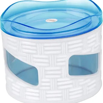 Porpoise Plastic Dry Fruit Box With Lid, Serving Tray, Storage Container - 2000m