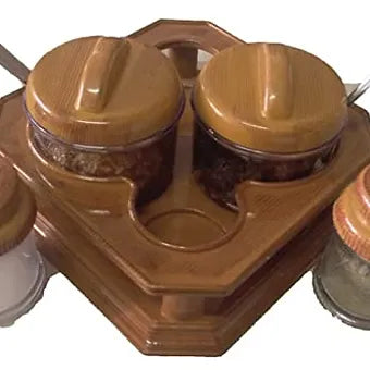 Porpoise Pickle set Salt & Paper Sprinklers Set (Delite 4) for Kitchen Dining