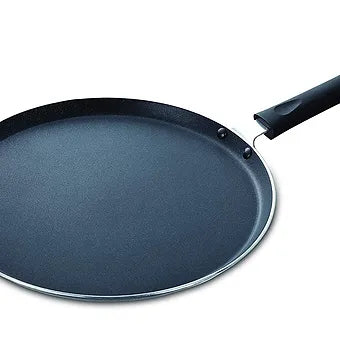 Anjali Non-Stick Dosa Tava, 27cm (Black)