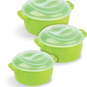 Porpoise Microwave Kitchen Food Storage Container Jar Bowl 3 Piece Spicy