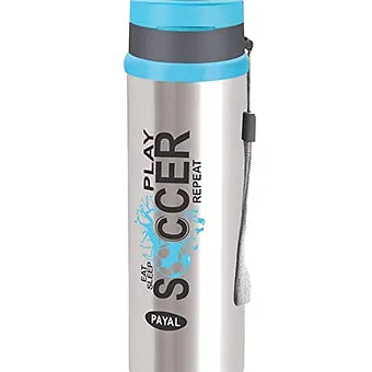 Porpoise Stainless Steel Water Bottle With Sipper Cap (Pack of  1/2/3)