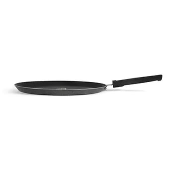 Anjali Nonstick Kitchenware Dosa Tawa Diamond Series, 11 in, Black