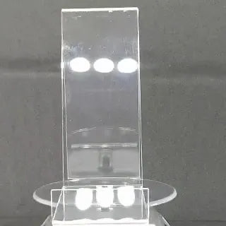 Porpoise Acrylic Shoe Stand/Mobile Clear Display Stand, 3MM