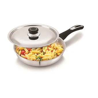 Anjali Fiesta Pro 3pc Stainless Steel Cookware Set with Sauce pan, Fry Pan and K