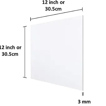 Porpoise DIY SHEET (1/2/3/5, Transparent 12 * 12 inch)