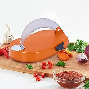 Anjali Vegetable Cutter Vili Deluxe S.S. Vacuum Base