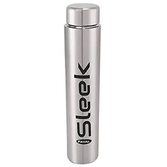 Porpoise Sleek Stainless Steel Water Bottle (Silver) (Medium/Big)