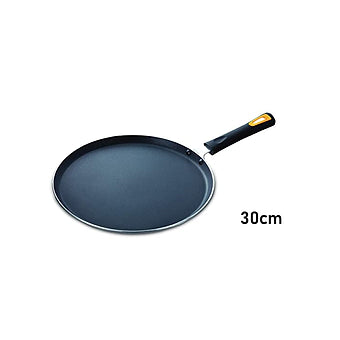 Anjali Diamond Dura Aluminium Non Stick Dosa Tawa 28/29/30cm, Black