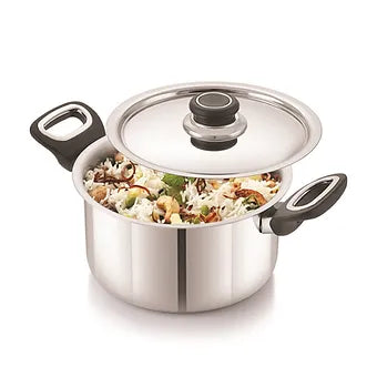 Anjali Fiesta Stainless Steel Casserole Size- 14 | 16 | 18