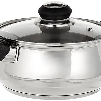 Anjali Fiesta Stainless Steel Casserole Size- 14 | 16 | 18