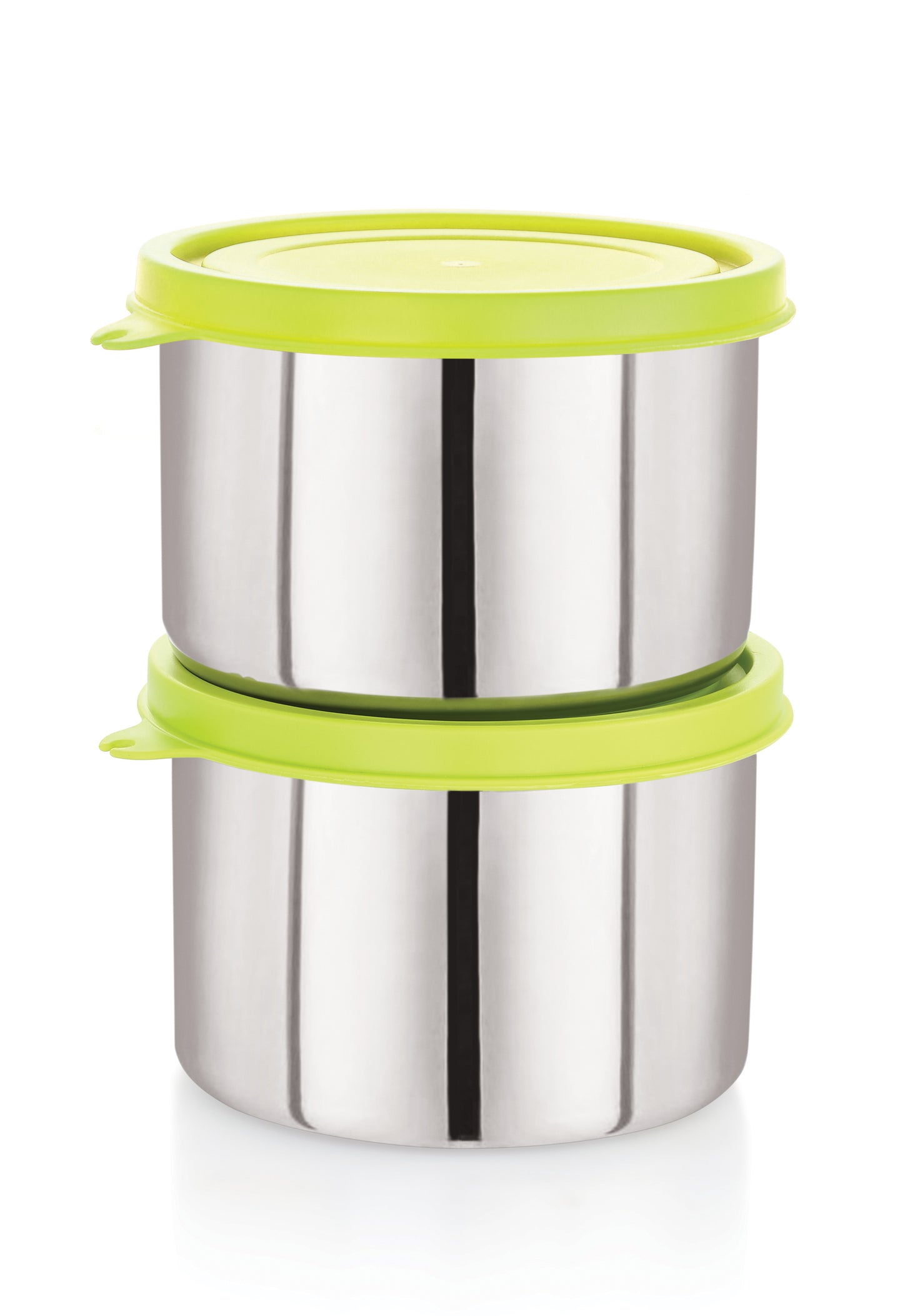 Rolon Lunch Mate 2 Big | 1 Soft lunch pouch & 2 Big size container| Mirror finish container | Freezer Safe