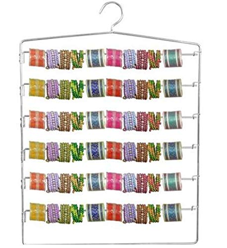 Porpoise 2 Piece Multi-Tier Steel Hanger Set (Pack of 2) (6 Layers)