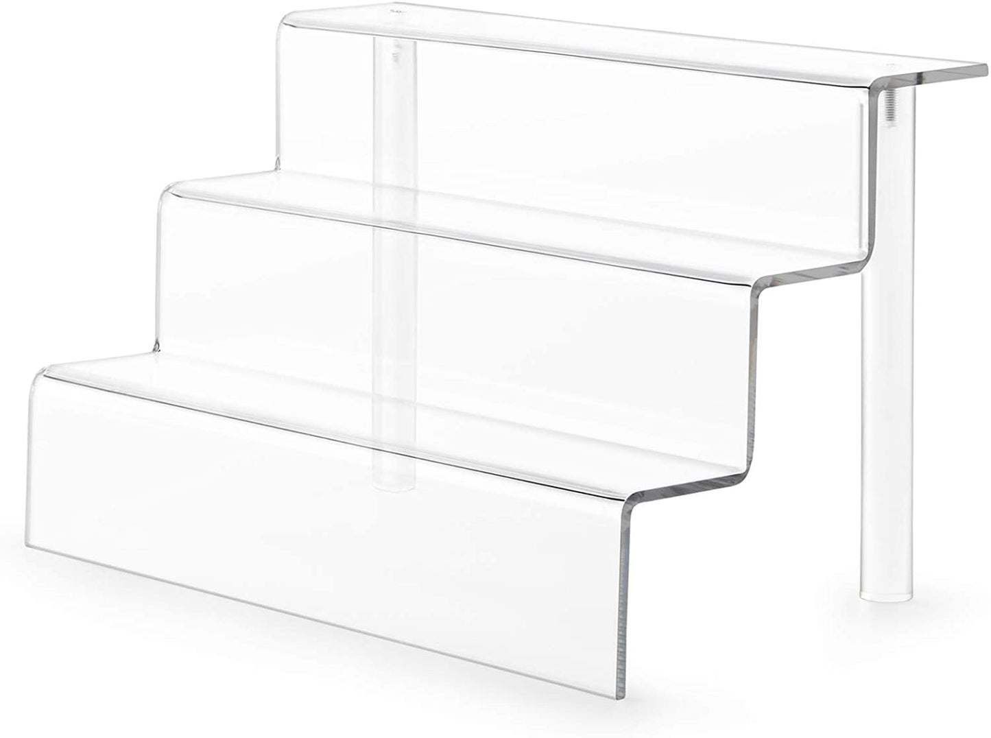 plastic display stand 3 step