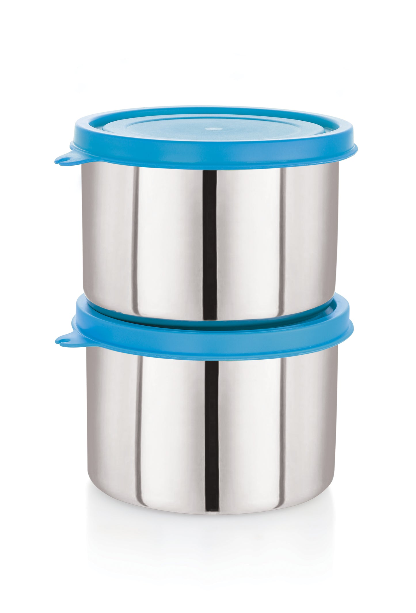 Rolon Lunch Mate 2 Big | 1 Soft lunch pouch & 2 Big size container| Mirror finish container | Freezer Safe